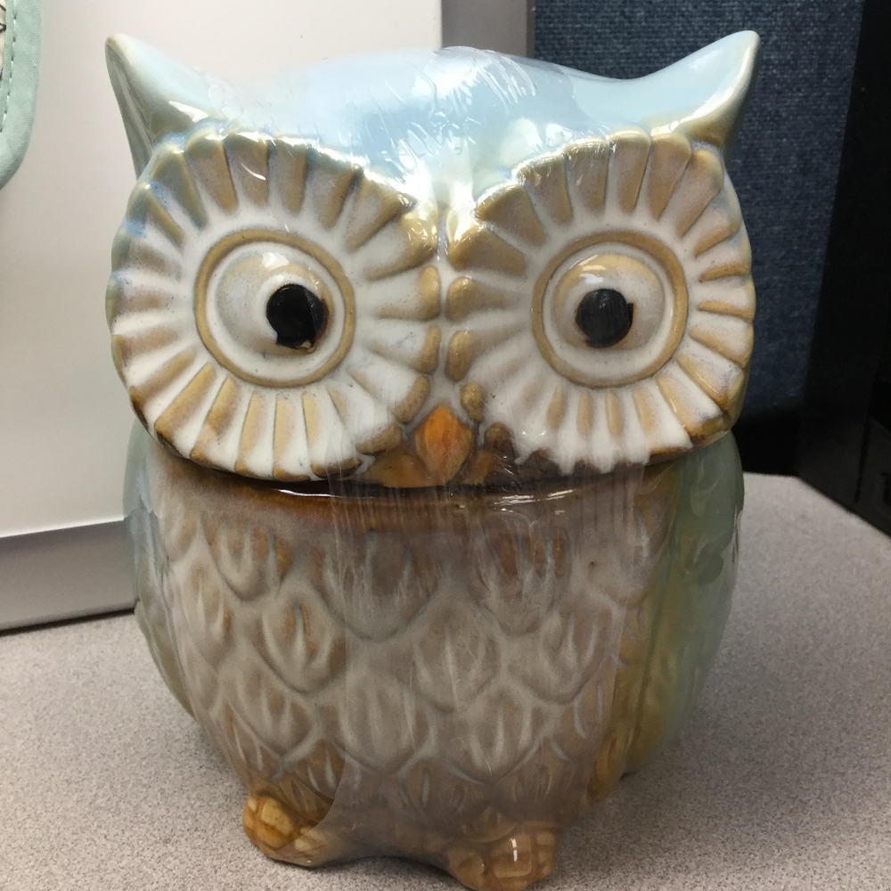 9 piece kitchen owl set - Picture 2 of 8
